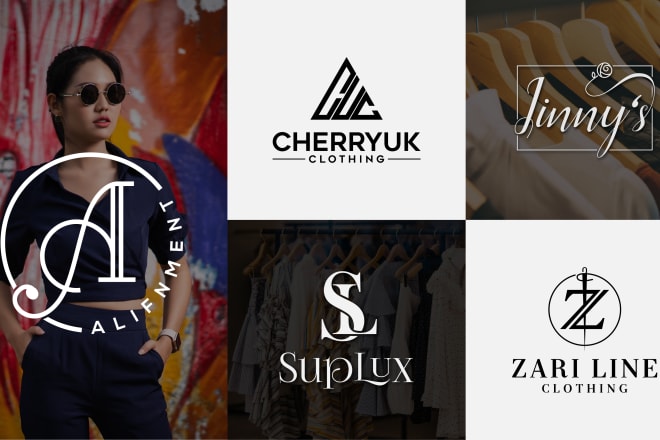 I will design clothing brand, trendy urban streetwear, apparel, and monogram logo