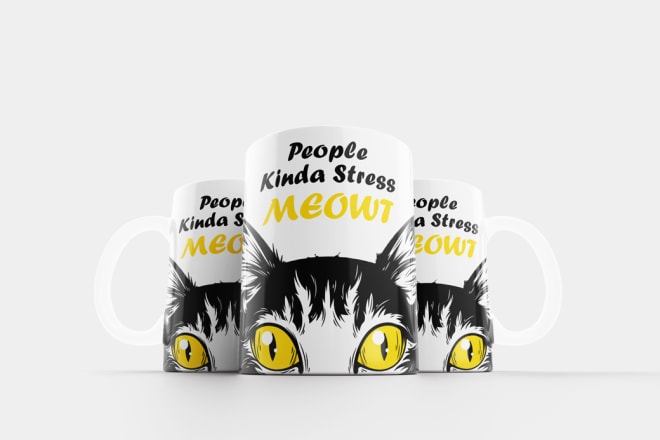 I will design coffee mug with 3d mockup in 24 hour