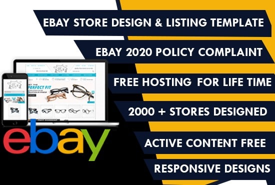 I will design custom ebay listing template