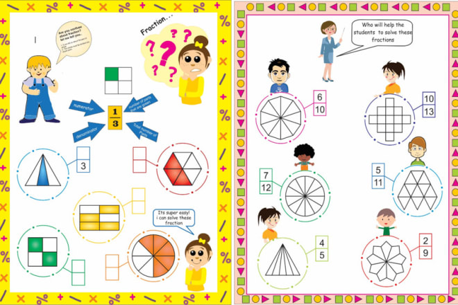 I will design customized worksheet for kindergarten and preschool in any language
