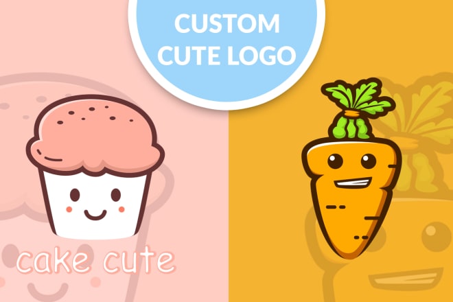 I will design cute logo for kids,store,pet with hand drawing style