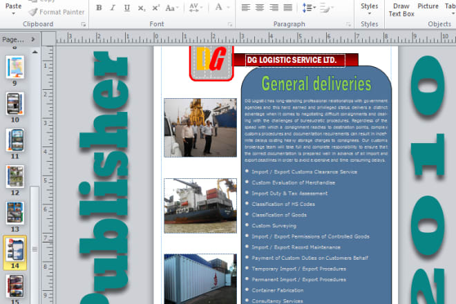I will design, edit, convert your word, publisher and PDF document