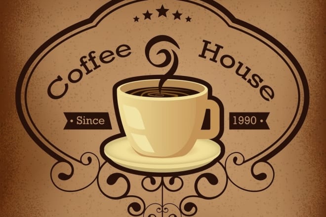 I will design gorgeous coffee shop logo in high definition with my creative thinking