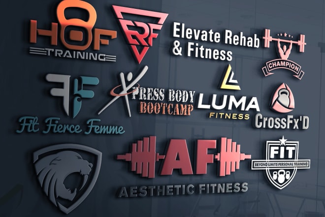 I will design gym and fitness logo