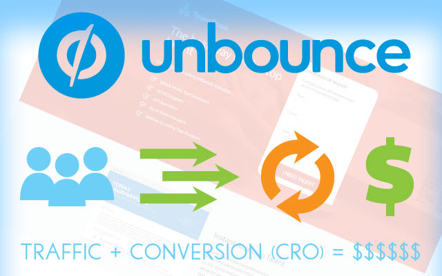 I will design high converting landing page on unbounce