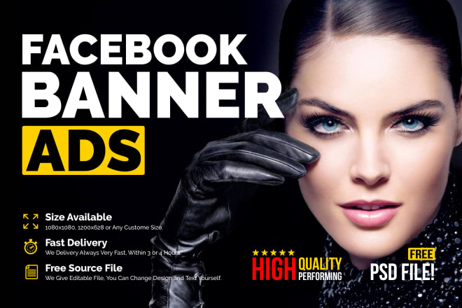 I will design high performing facebook ads