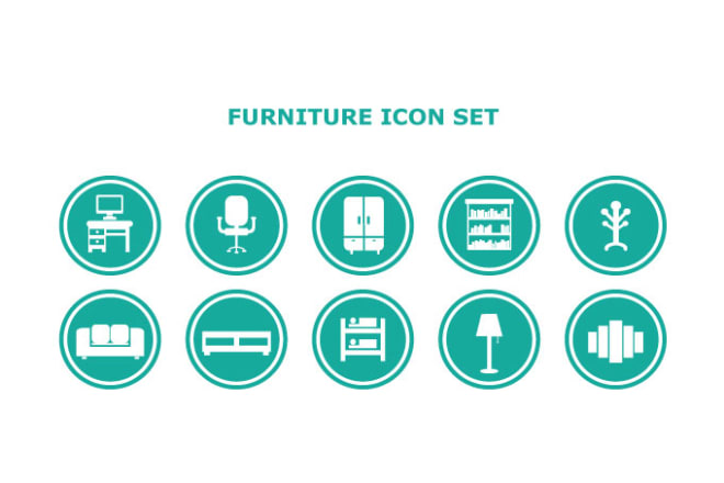 I will design icon set for app and website