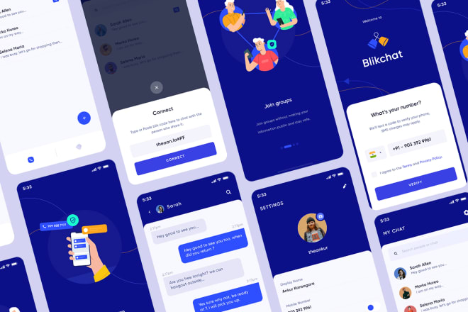 I will design ios and android app UI UX