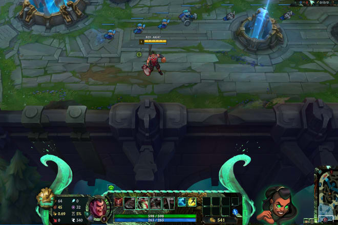 I will design league of legends animated hud overlays