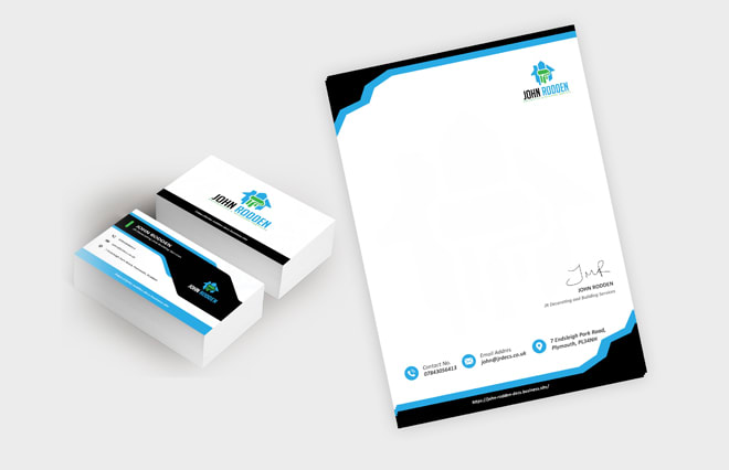 I will design letterhead and email template,