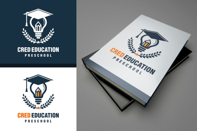 I will design logo education and training course