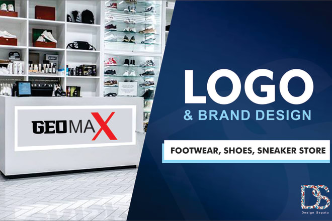I will design logo or brand for your footwear, shoes, sneaker store