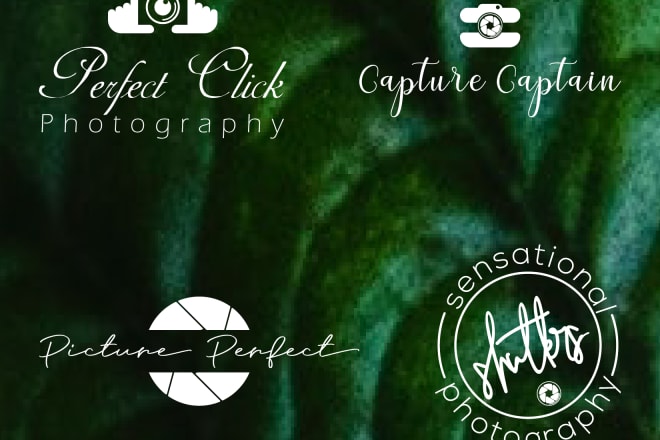 I will design luxurious signature photography logo and watermark in just 6 hours