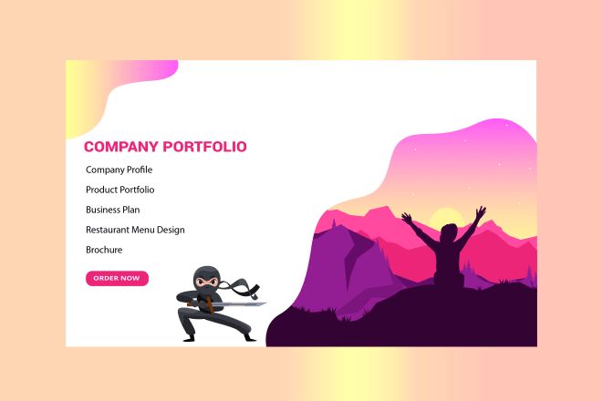 I will design modern company profile,portfolio or ppt presentation