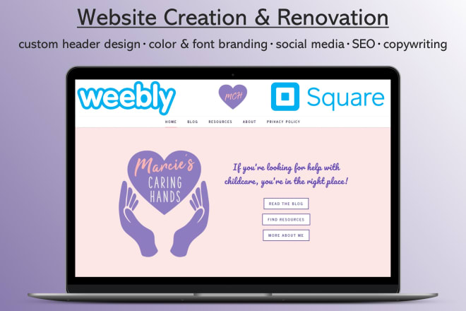 I will design or redesign your weebly website