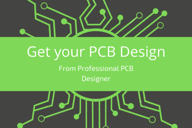 I will design pcb board layout and electronic circuit designing