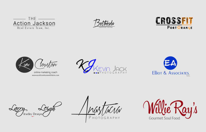 I will design photography logo watermark or signature in just 8 hrs