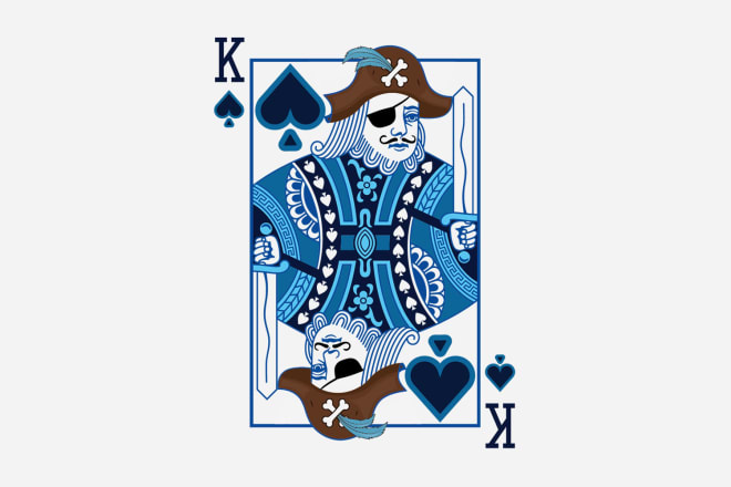 I will design playing card faces however you want