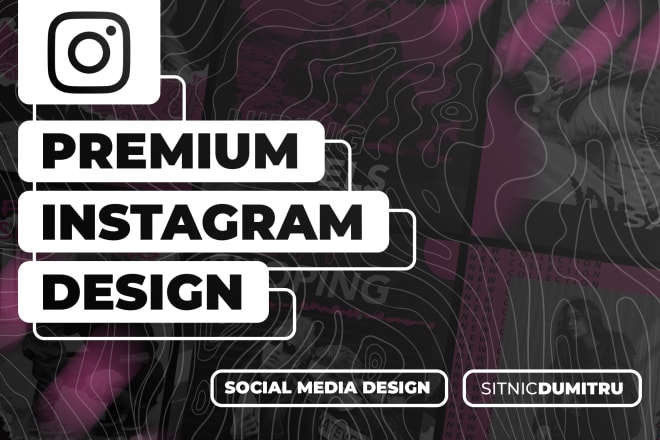 I will design premium quality instagram post