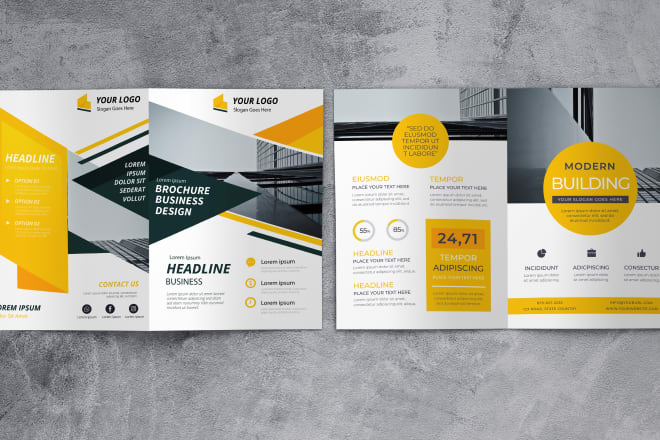 I will design professional brochure, flyer, business proposal, reports