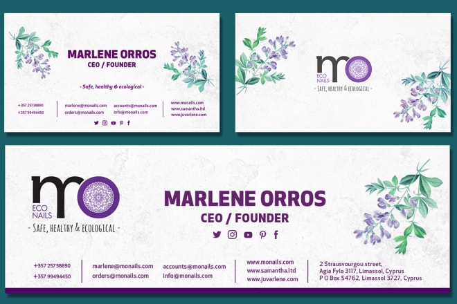 I will design professional business card, stationary