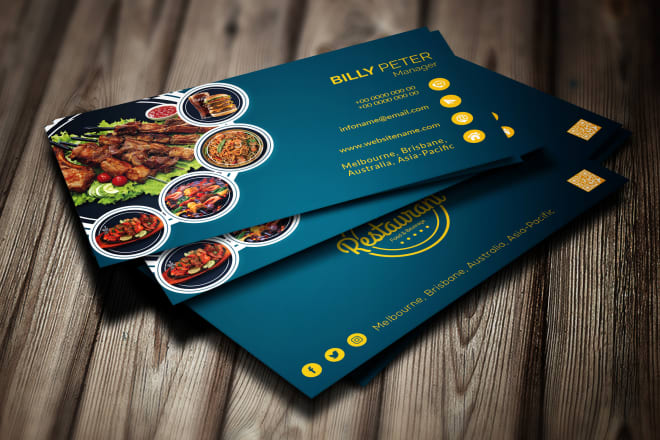 I will design professional business card templates