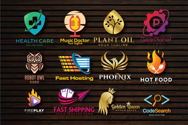 I will design professional business logo