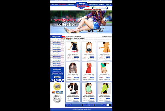 I will design professional ebay template and ebay store template