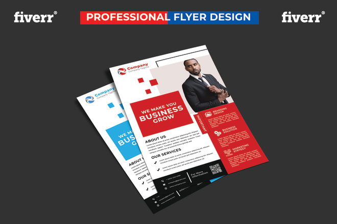 I will design professional flyer, business flyer and poster