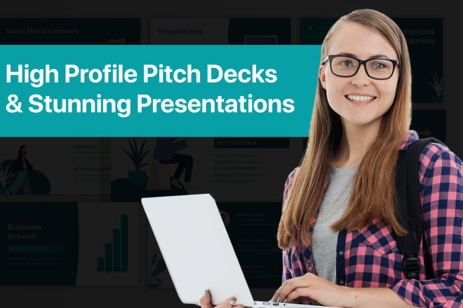 I will design professional powerpoint presentation or investor pitch deck