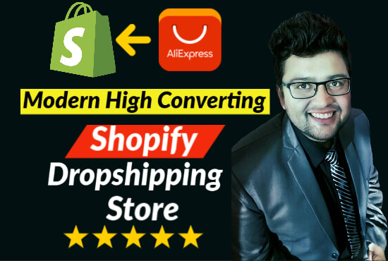 I will design profitable shopify website or shopify dropshipping store