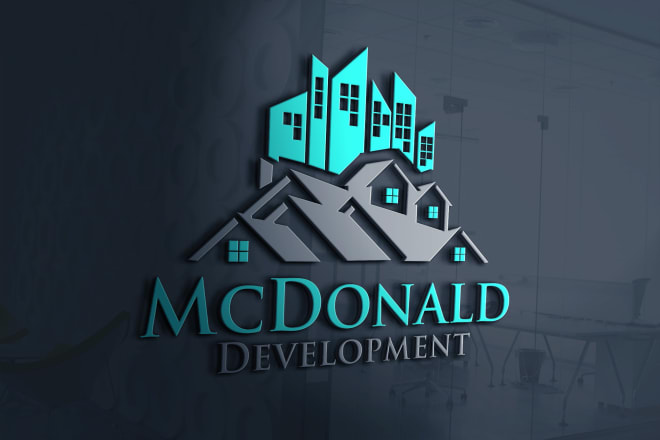 I will design real estate, construction, property, mortgage, plumbing logo