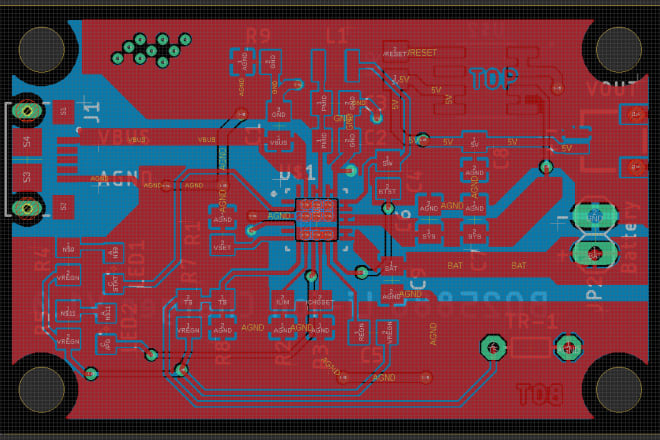 I will design single or multilayer pcb layout and library in eagle or kicad eda tool