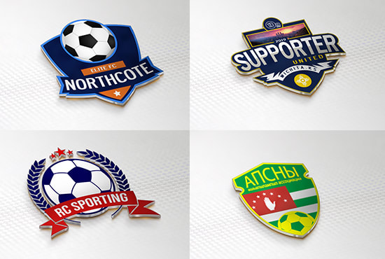 I will design soccer football sports team logo