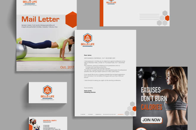 I will design spectacular corporate stationery