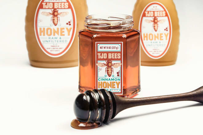 I will design stunning honey product labels