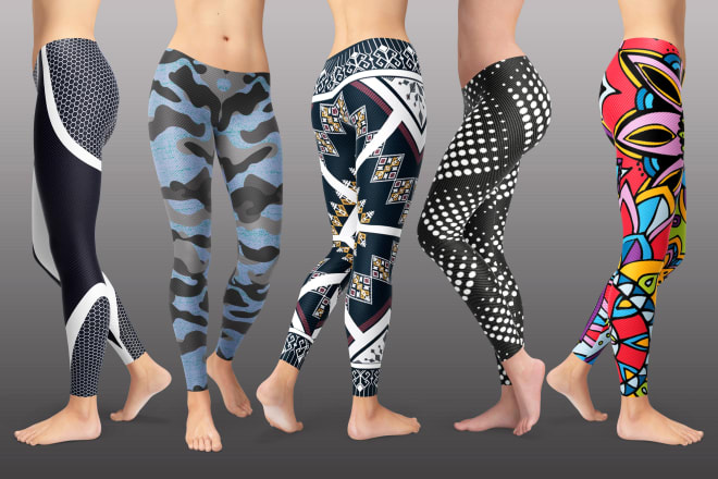 I will design stylish and trendy leggings for your brand