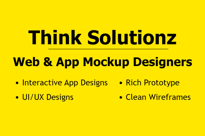 I will design website or app UI mockup and wireframe or prototype
