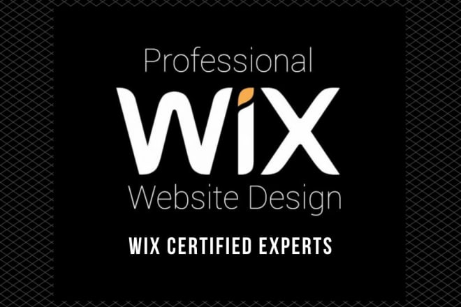I will design wix professional website