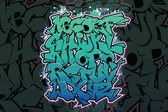 I will design your name or logo in my graffiti style