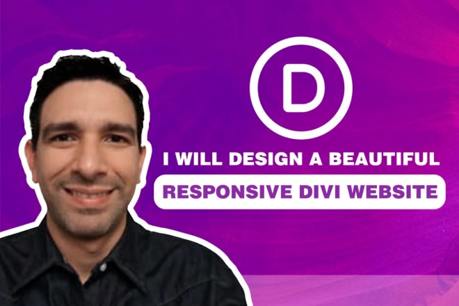 I will design your web with wordpress divi,divi theme or divi builder