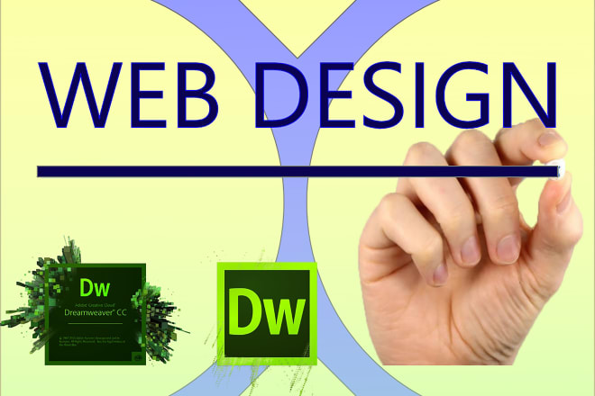 I will design your website using dreamweaver