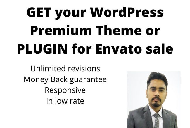 I will develop a custom wordpress theme or plugin for sale