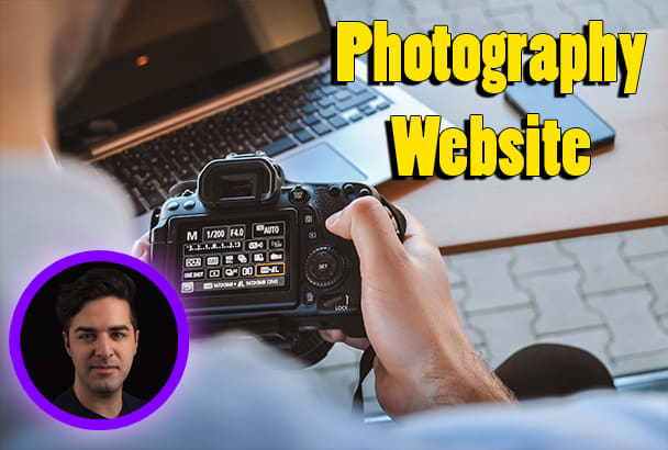 I will develop a website for your photography business