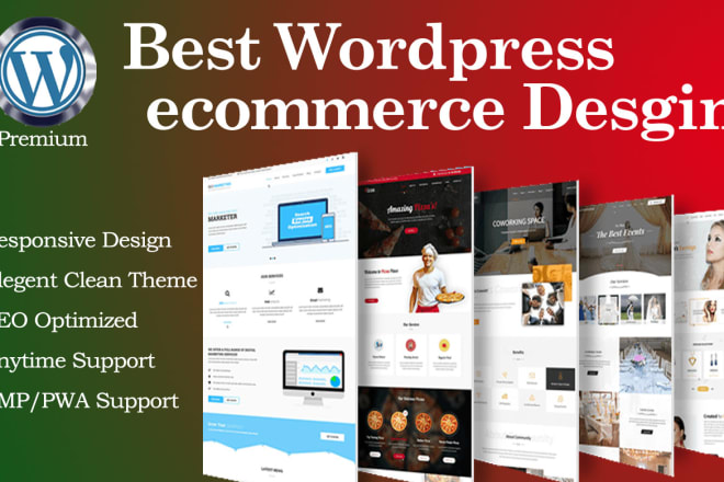 I will develop a wordpress ecommerce website