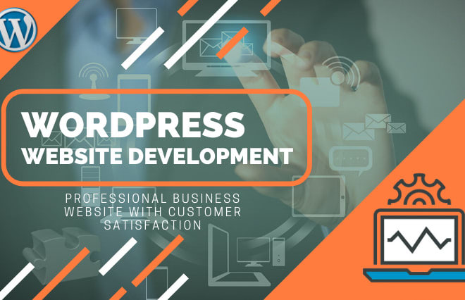 I will develop a wordpress website or wordpress ecommerce website