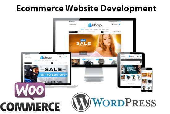 I will develop and design ecommerce online store website