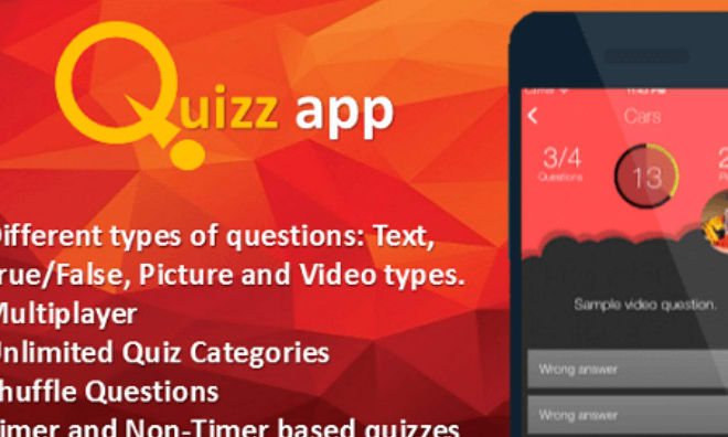 I will develop android quiz app online quiz app offline quiz app