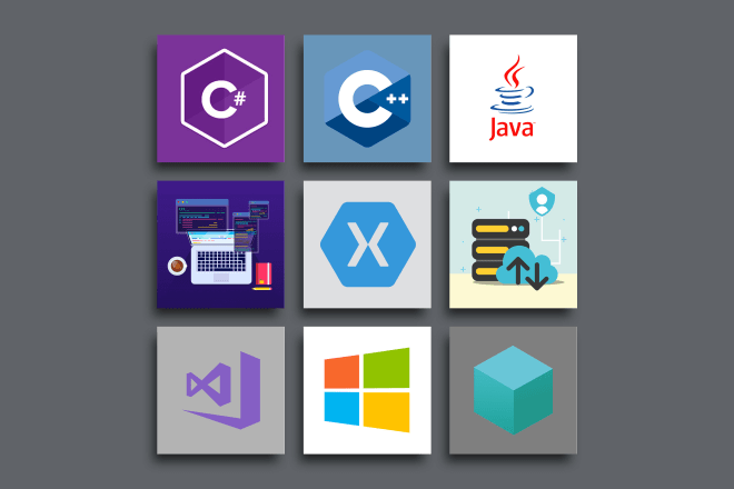 I will develop desktop applications, program java, cpp and csharp tasks