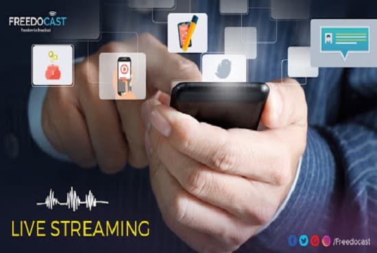 I will develop lives streaming app, lives streaming website, music app and radio app